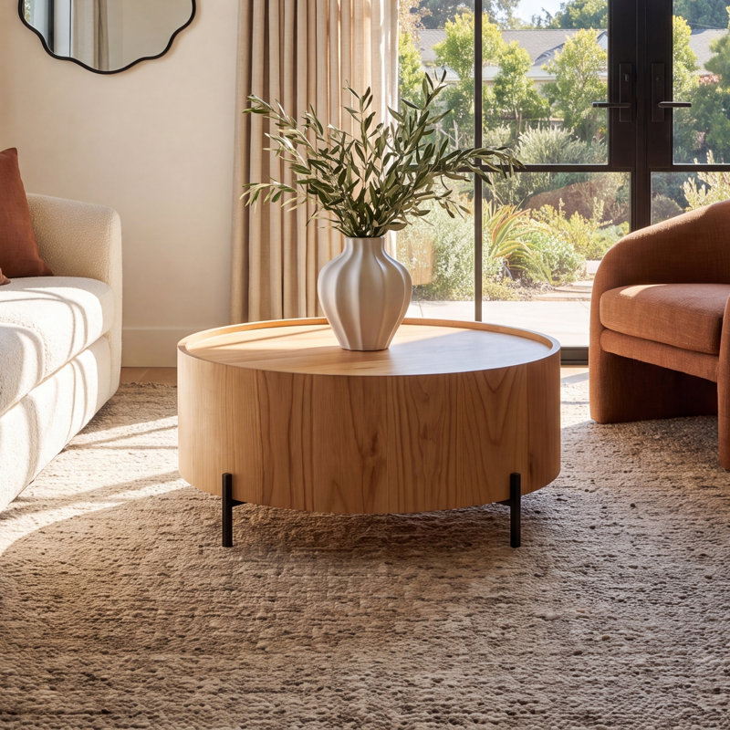Alisha Coffee Table, Sandy Shore