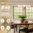 Blossom 5-Light 33" Modern/Traditional Chandelier for Dining Room-308892128