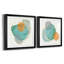 River Jewels I - ensemble de 2 peintures encadrées-61463582-61463581