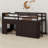 Loft Bed With Drawers And Shelf-106488095