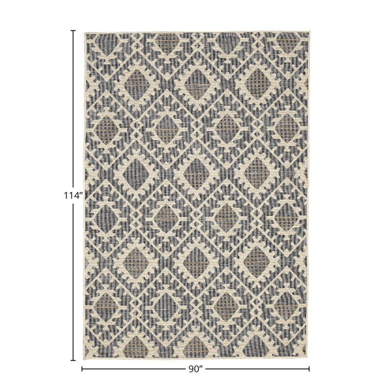 Tapis d'intérieur à séchage rapide Odessa, Rectangle 7 pi 6 po x 9 pi 6 po