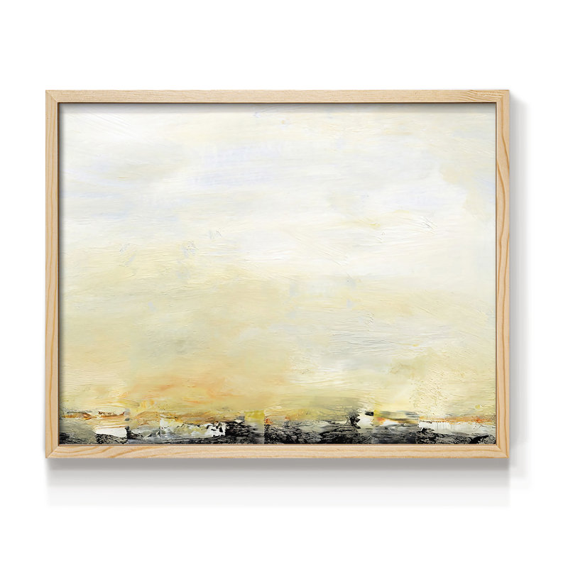 «Lingering Light II», reproduction encadrée, H 8 po x l 10 po, Naturel