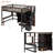Elevare Bunk Bed With Roof And Window, Pinewood And MDF-417641049-417641050