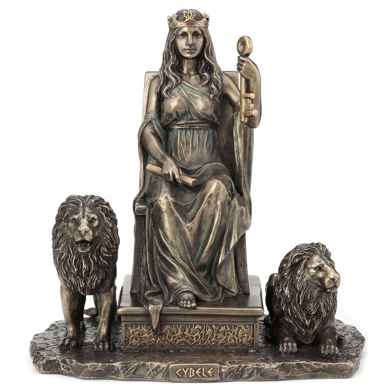 7.48 Figurine Bronze Poly Resin