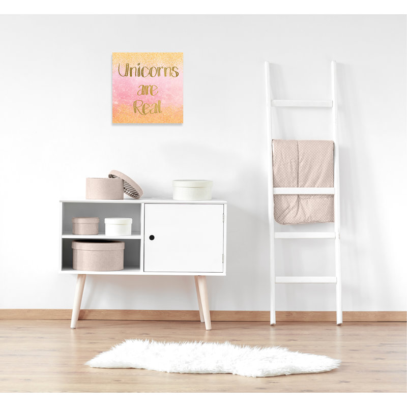 Les licornes sont véritables 2, H 24 po x l 24 po x P 1,5 po, Toile