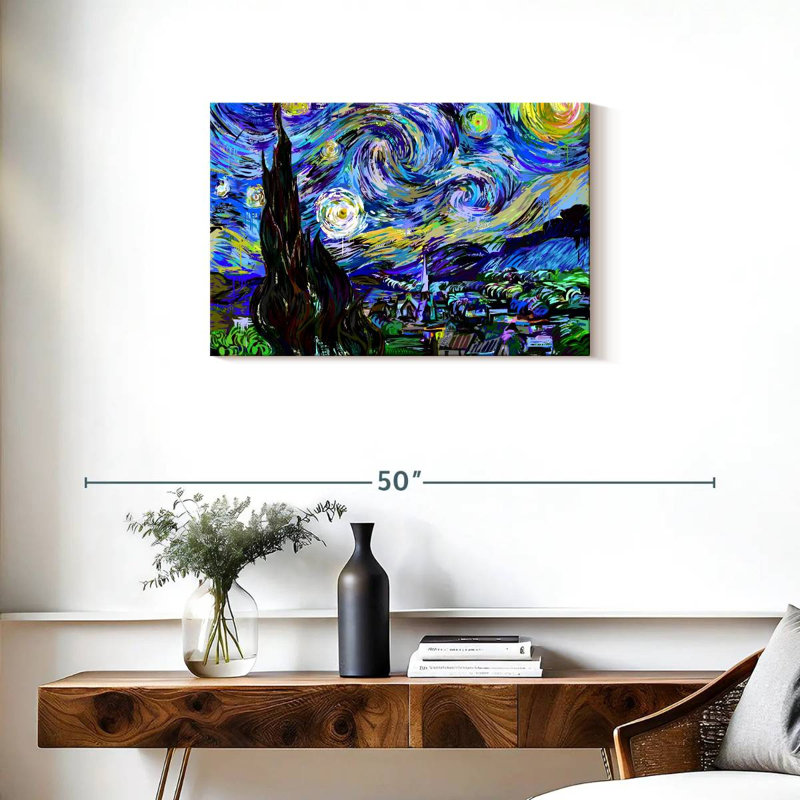 Avery Starry Night 2019, 20" H x 30" W