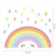 Rainbow Kids Wall Sticker