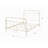 Citron White Finish Full Bed