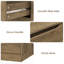 Commode 6 tiroirs l 27,6 po-289473923