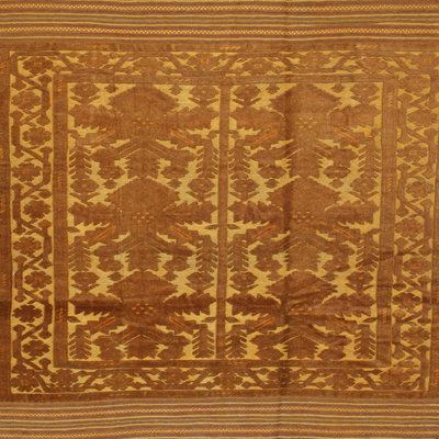 Tapis oriental brun / beige