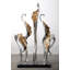 Luxury-sleek resin decorations