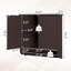 Armoire de salle de bain murale-733595406