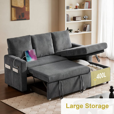 Surmatelas en mousse viscoélastique imprégnée de gel 4 po Eli White Noise