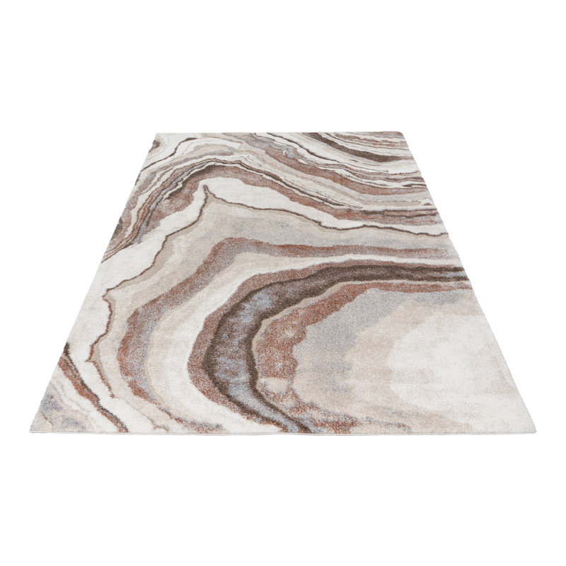 Darries Abstract Area Rug, Rectangle 140 x 200cm
