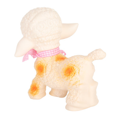 Caricature d'agneau mignonne en forme de mouton rétro en PVC pour bureau