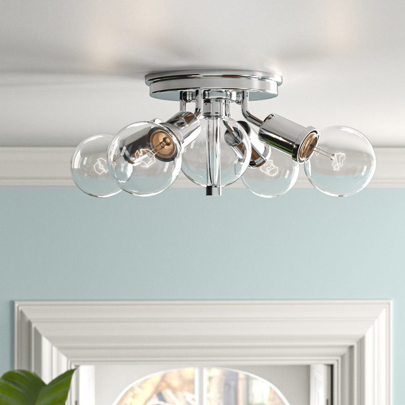 Perlita Semi Flush Mount