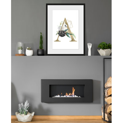 Letter - Single Picture Frame Print