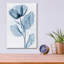  «X-rayed Flower» par Andreas Magnusson, art mural en verre acrylique, 12 po x 16 po