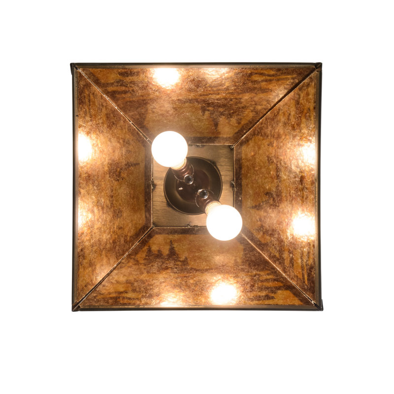 Rustic Lodge 2 - Light Pendant, Amber