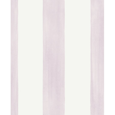 Papier peint à rayures aquarelle Seaetet Monet