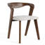 Chaises d'appoint en bois massif Rozella
