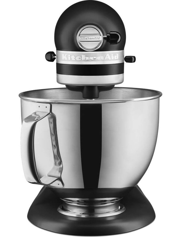 KitchenAid 4.8L Artisan Tilt-Head Stand Mixer, Matte Black
