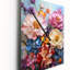 Horloge murale Annada - pivoines surdimensionnée-1378867135