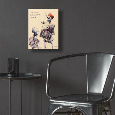 That doesn't look anything like me' by Marie Marfia Fine Art, Acrylic Glass Wall Art