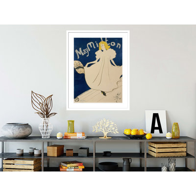«May Milton» par Henri de Toulouse-Lautrec, impression giclée encadrée