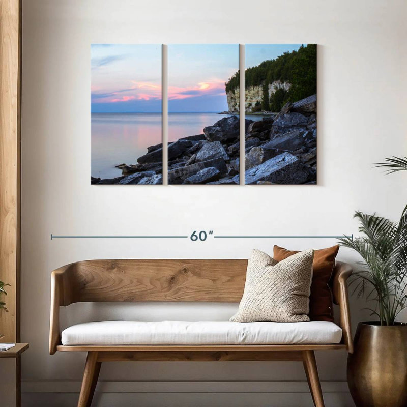Alvord Fayette State Park Cliffs, 28" H x 45" W