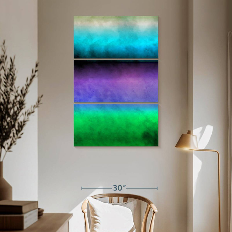 Avery Purple Center, 65'' H X 42'' W