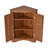 31.5" Triangle Corner Cabinet With Adjustable Shelves, Freestanding Bathroom Storage Organizer For Small Spaces (5 Colors)-649058250