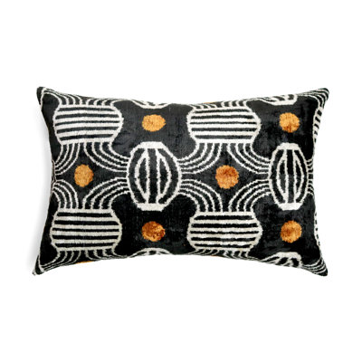 Silk/Velvet Lumbar Rectangular Pillow Cover & Insert