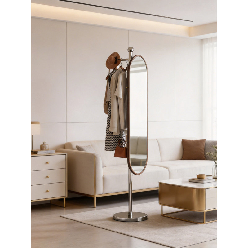 Portemanteau pivotant en acier inoxydable