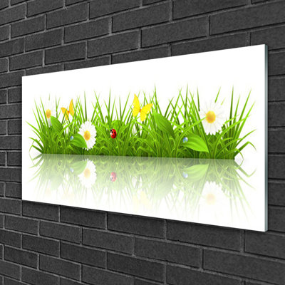 Nature Grass - No Frame Print on Glass