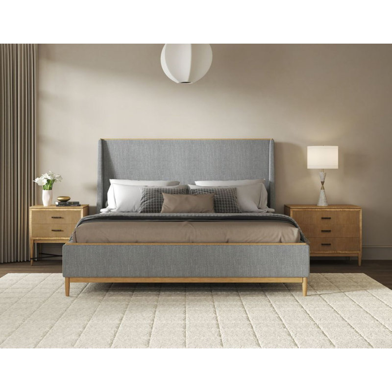 Loft Upholstered Bed, Queen