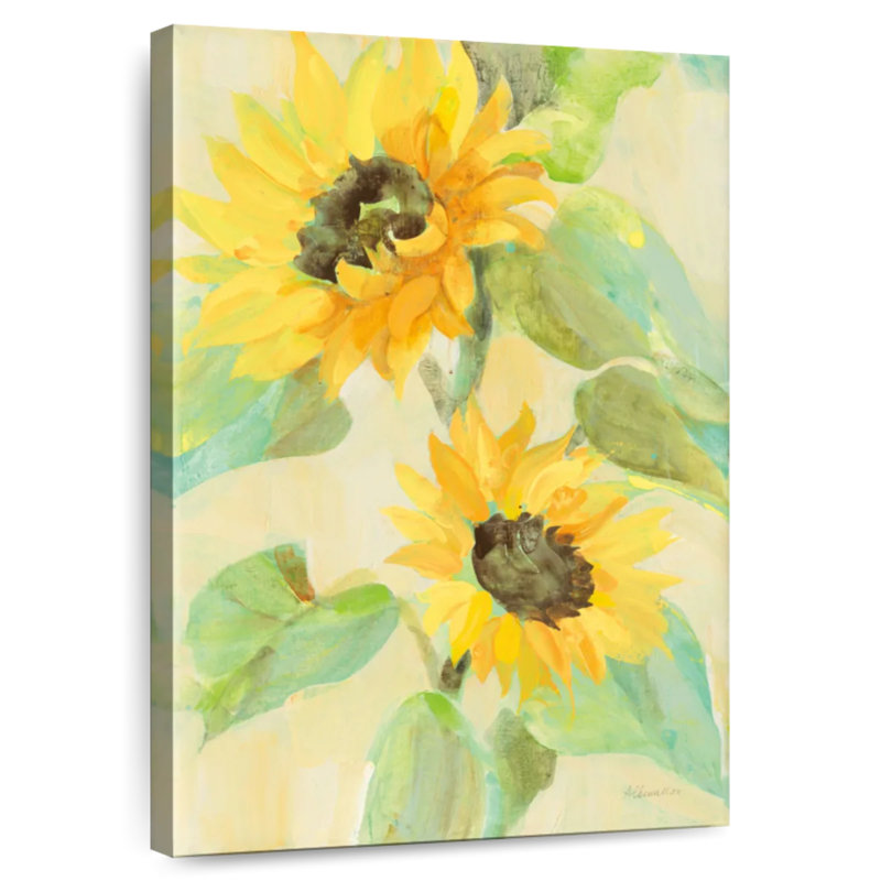 Harnek Sunny Sunflower Blooms, 30" H x 20" W