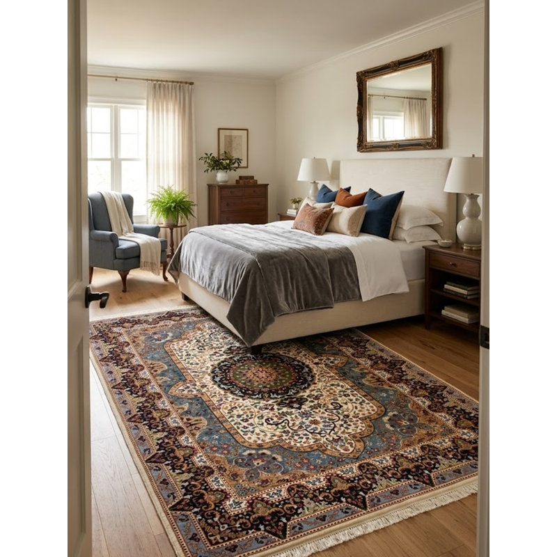 Tapis oriental crème 6 x 8 po Thorlof