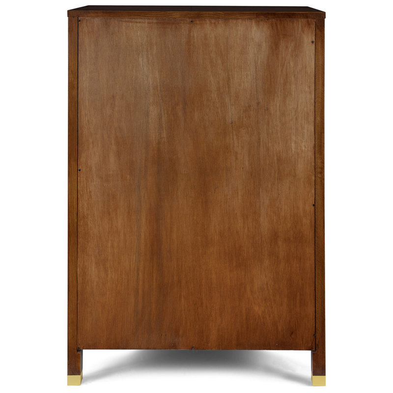 Surrey Hills 5 - Drawer Solid Wood Dresser, Manlius