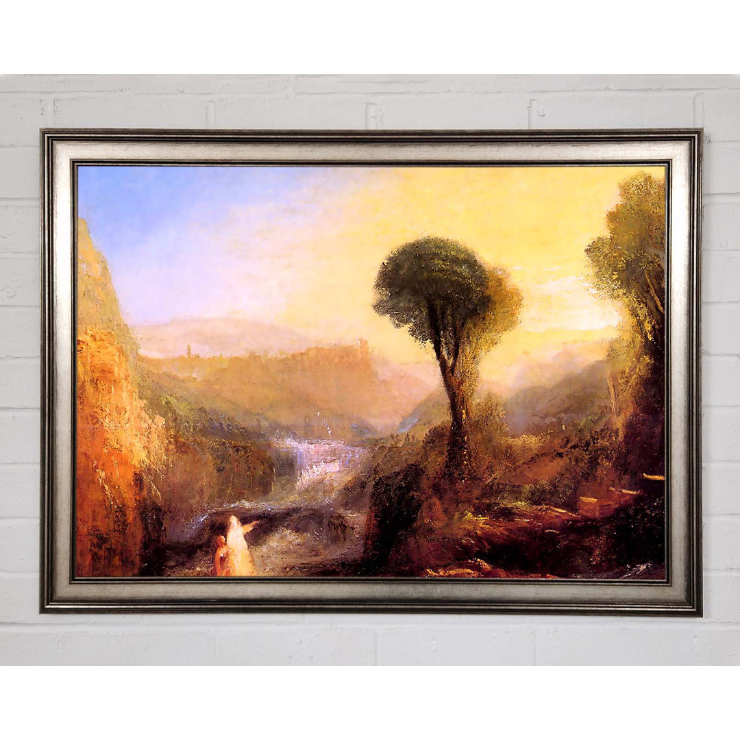 Gerahmtes Leinwandbild Tivoli Tobias And The Engel von Joseph Mallord Turner