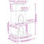 97 cm H Cat Tree / Condo-573246422