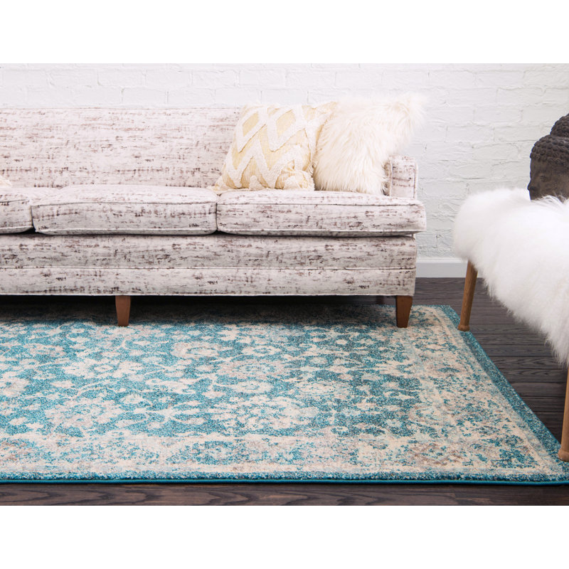 Kalf Abstract Indoor Rug, Rectangle 5'3" x 7'9"