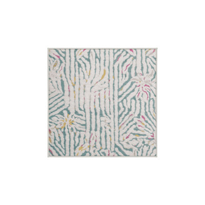 Machine Washable Beige Area Rug