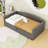 Twin Size Velvet Upholstered Daybed with Pop Up Twin Trundle-725219741