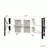 TV Stands with Metal Open Bookshelf-949649801