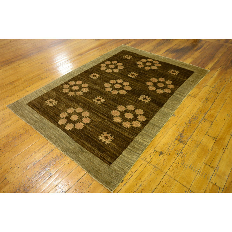 Nash One-of-a-Kind 4'8" X 6'6" New Age Wool Area Rug in