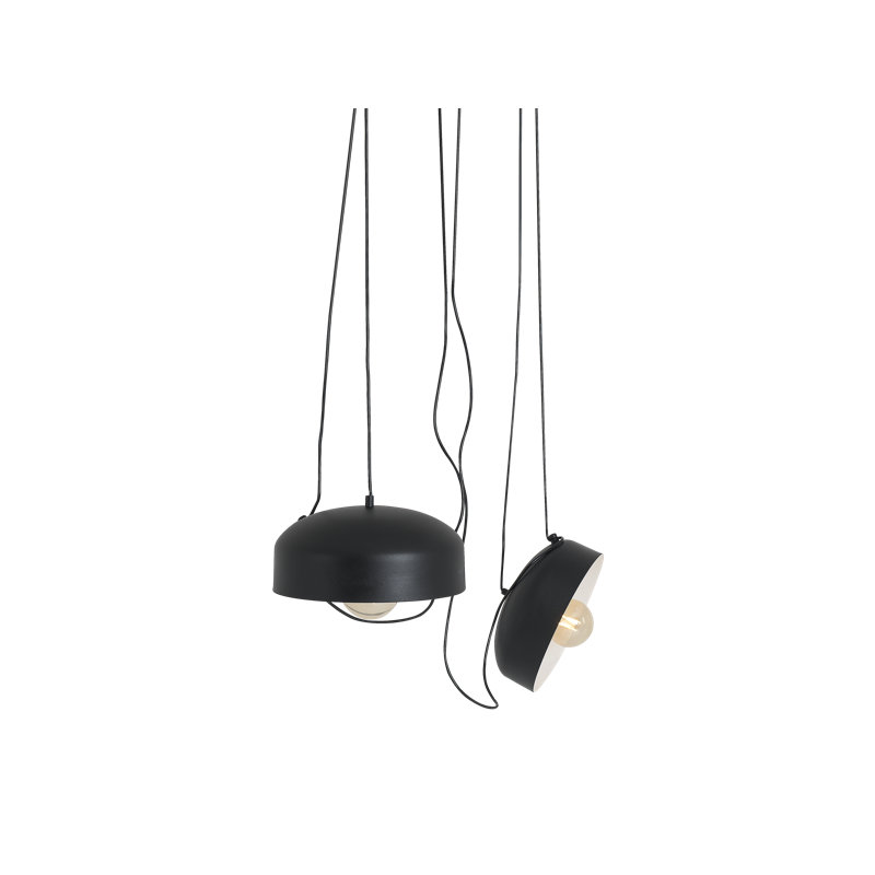 Allan 2 - Light Unique/Statement Pendant, Black