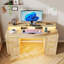 Computer Desk with Built-In Electrical Outlet-1977292032