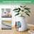 Extra Large Hidden Plant Litter Box Furniture with Smart Odor Control System, Scoop