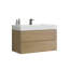 Meuble-lavabo flottant mural avec lavabo Tristen